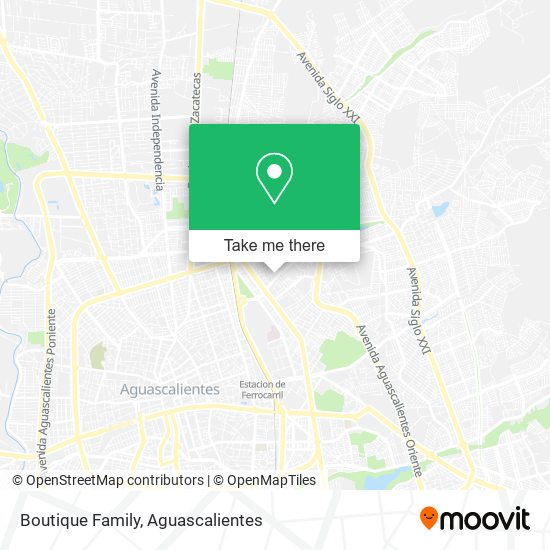Boutique Family map