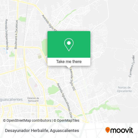 Desayunador Herbalife map