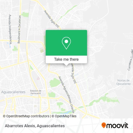Mapa de Abarrotes Alexis