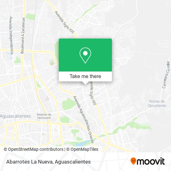 Mapa de Abarrotes La Nueva