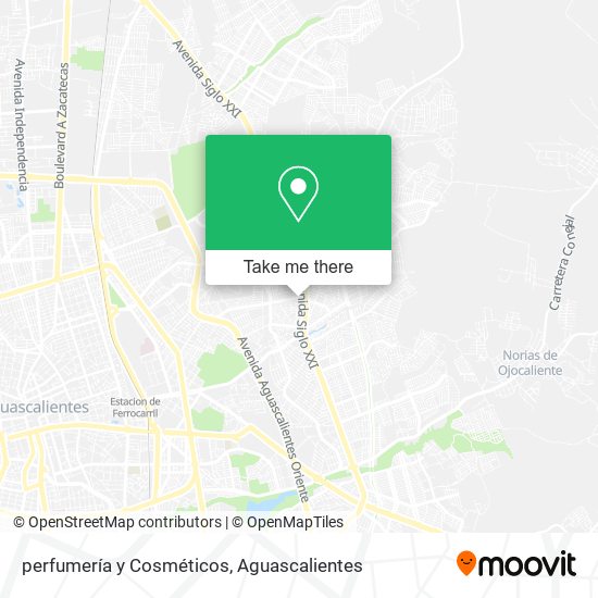 Mapa de perfumería y Cosméticos