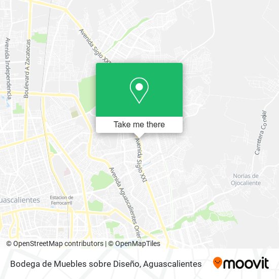 Mapa de Bodega de Muebles sobre Diseño