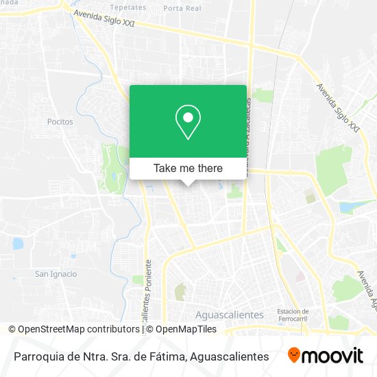 Parroquia de Ntra. Sra. de Fátima map