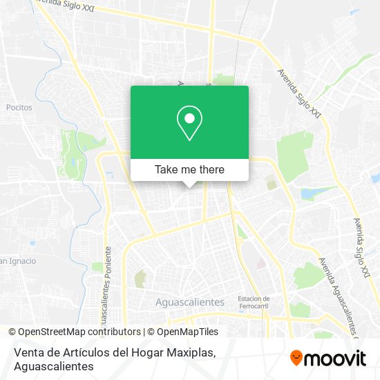 Mapa de Venta de Artículos del Hogar Maxiplas