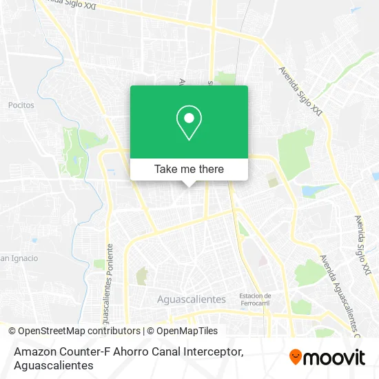 Amazon Counter-F Ahorro Canal Interceptor map