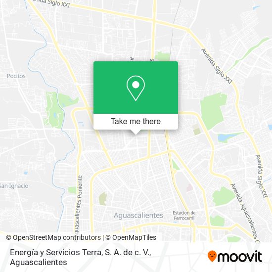 Energía y Servicios Terra, S. A. de c. V. map