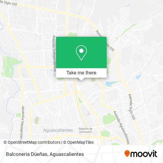 Balconeria Dúeñas map