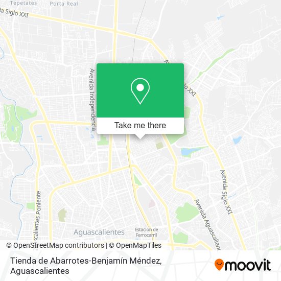 Tienda de Abarrotes-Benjamín Méndez map