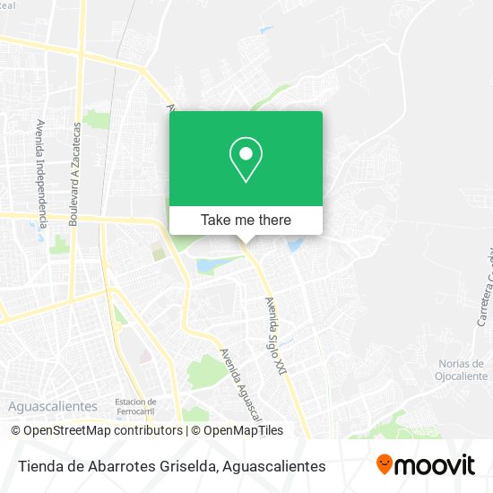 Mapa de Tienda de Abarrotes Griselda