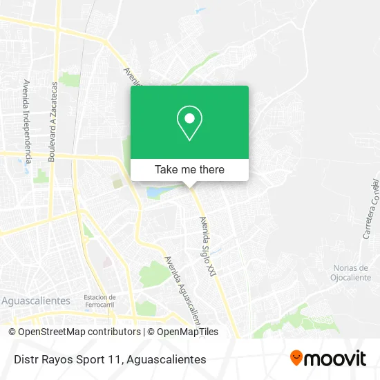 Distr Rayos Sport 11 map