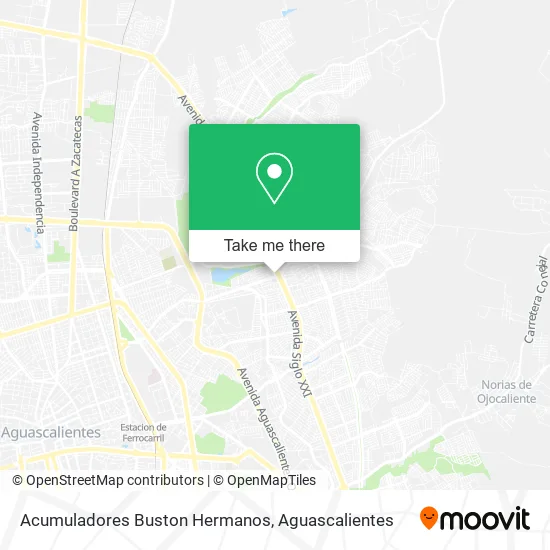 Acumuladores Buston Hermanos map