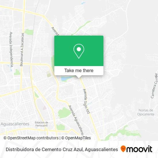 Distribuidora de Cemento Cruz Azul map
