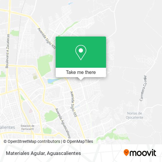 Mapa de Materiales Agular