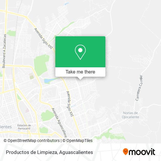 Productos de Limpieza map