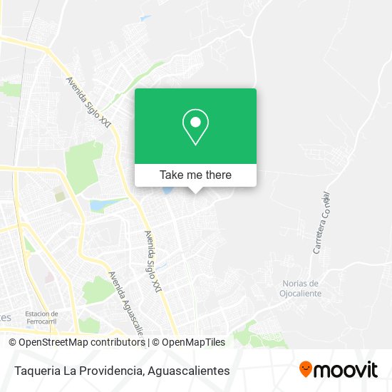 Mapa de Taqueria La Providencia