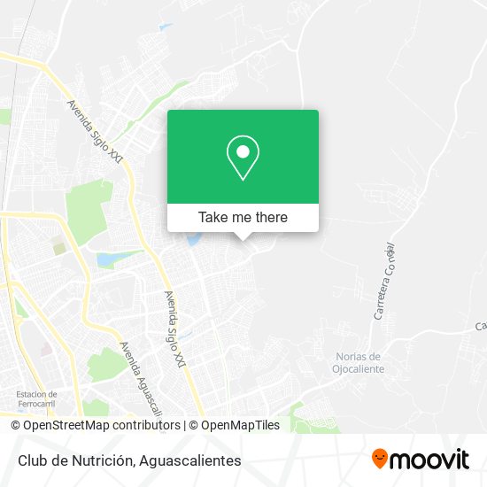 Club de Nutrición map