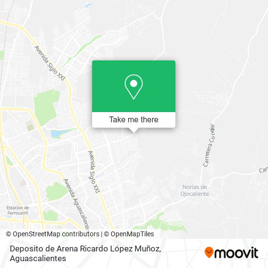 Deposito de Arena Ricardo López Muñoz map