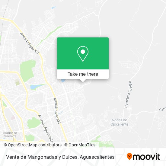 Venta de Mangonadas y Dulces map