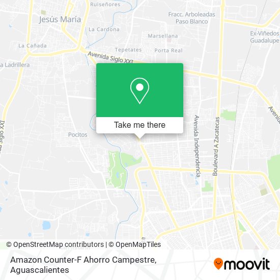 Amazon Counter-F Ahorro Campestre map