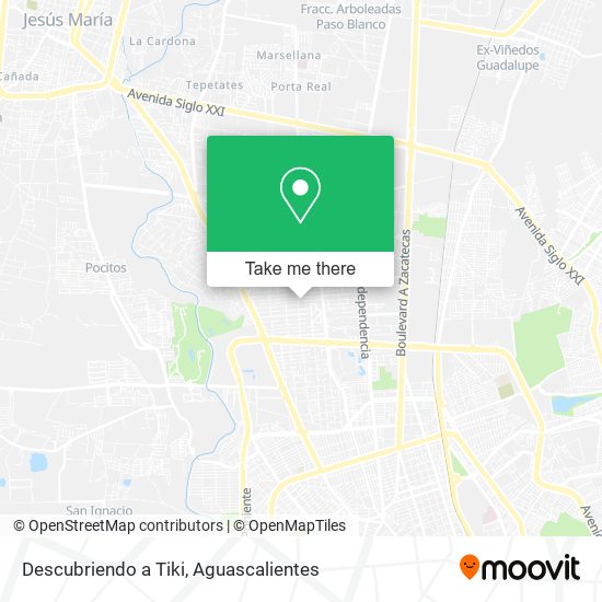 Mapa de Descubriendo a Tiki