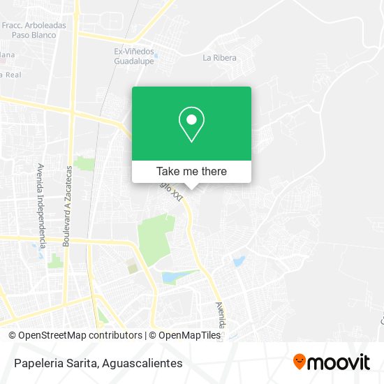 Papeleria Sarita map