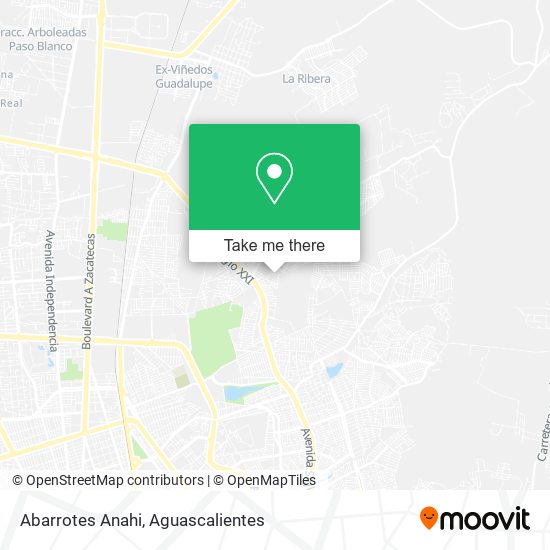 Abarrotes Anahi map