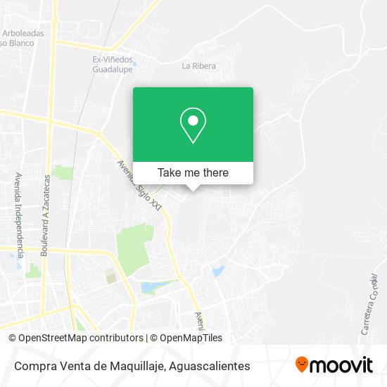 Compra Venta de Maquillaje map