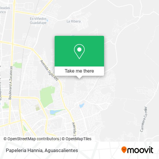 Papeleria Hannia map