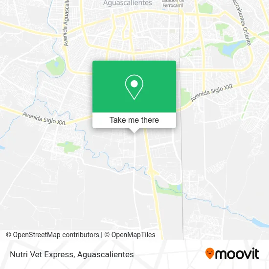 Nutri Vet Express map