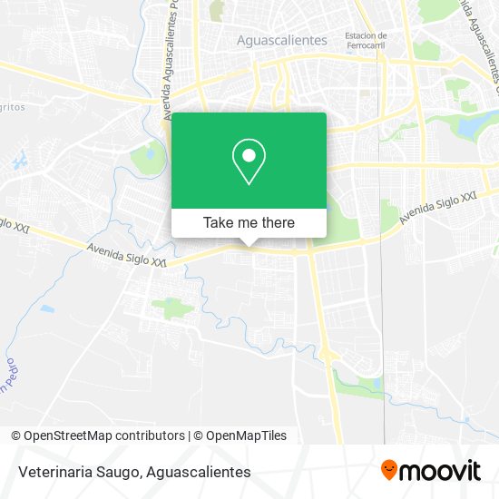 Veterinaria Saugo map