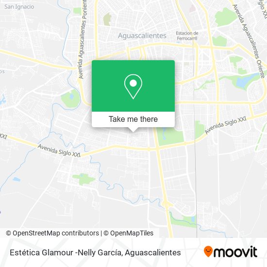 Estética Glamour -Nelly García map