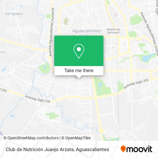 Club de Nutrición Juanjo Arzate map
