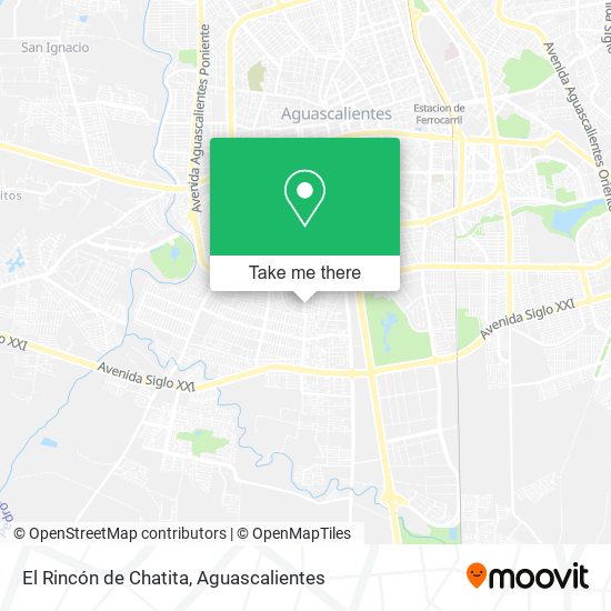 El Rincón de Chatita map