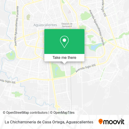 La Chicharronería de Casa Ortega map