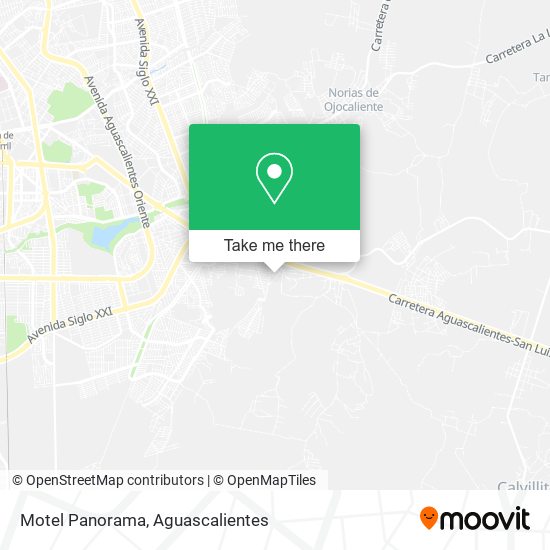 Mapa de Motel Panorama