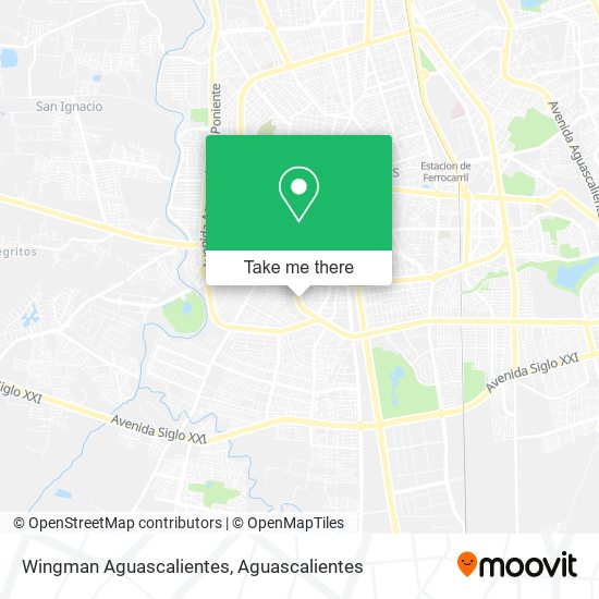 Wingman Aguascalientes map