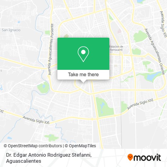 Dr. Edgar Antonio Rodríguez Stefanni map