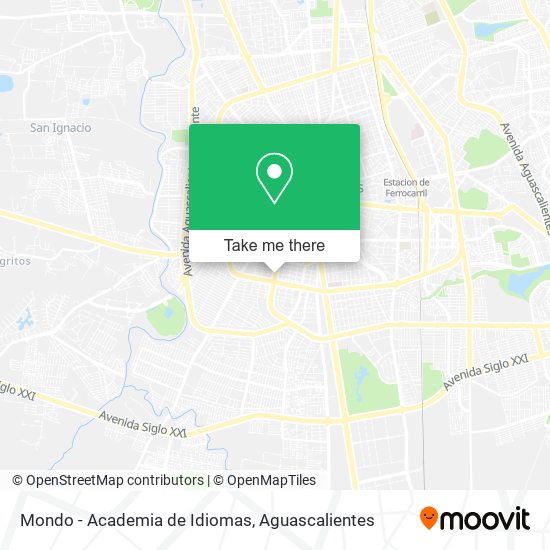 Mondo - Academia de Idiomas map