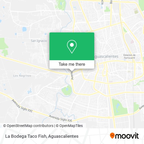 La Bodega Taco Fish map