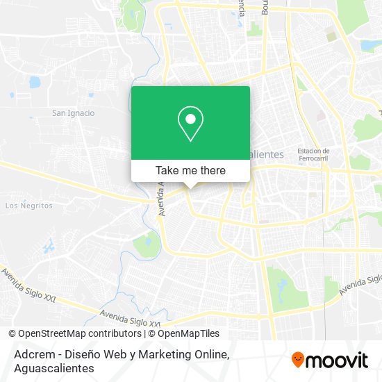Adcrem - Diseño Web y Marketing Online map