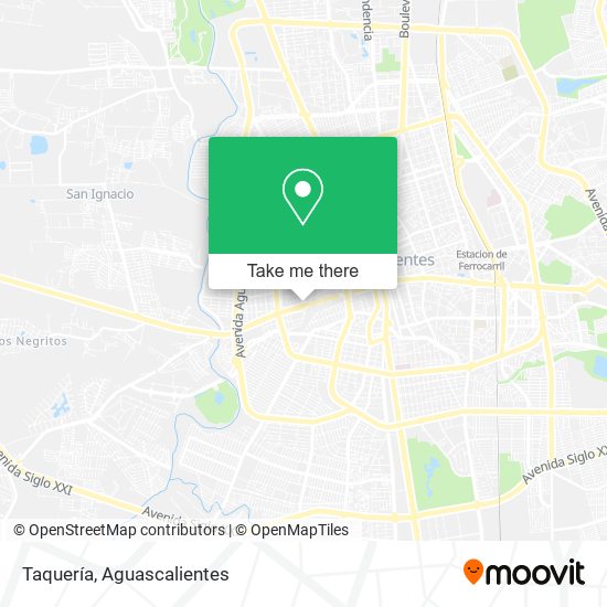 Mapa de Taquería