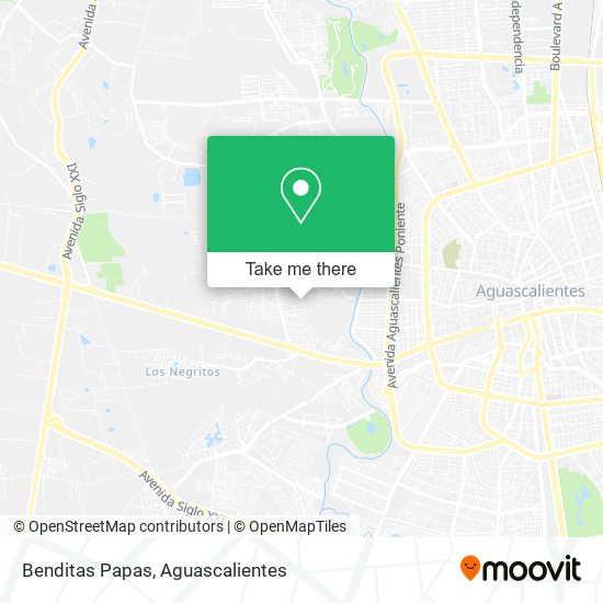 Mapa de Benditas Papas