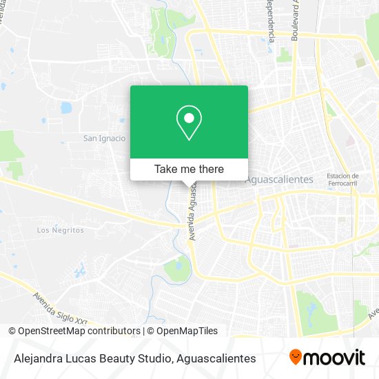 Mapa de Alejandra Lucas Beauty Studio