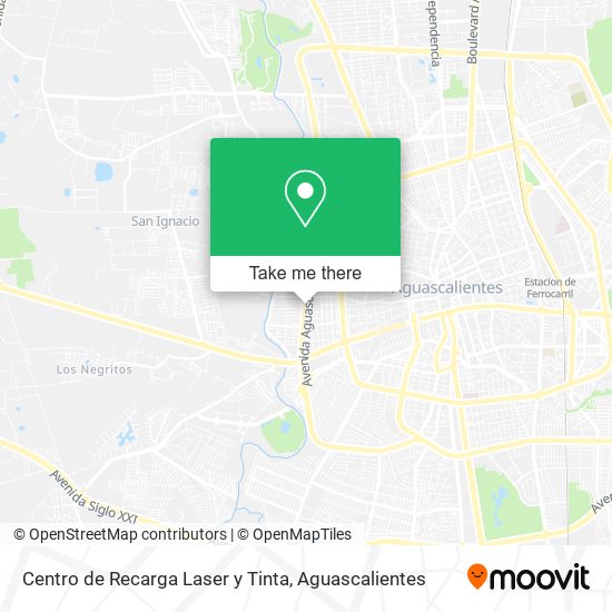 Centro de Recarga Laser y Tinta map