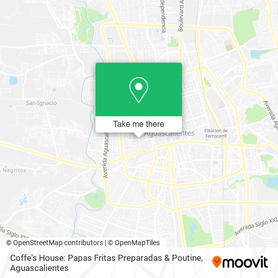 Coffe's House: Papas Fritas Preparadas & Poutine map