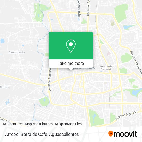 Arrebol Barra de Café map