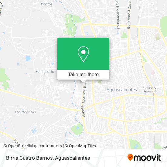 Birria Cuatro Barrios map