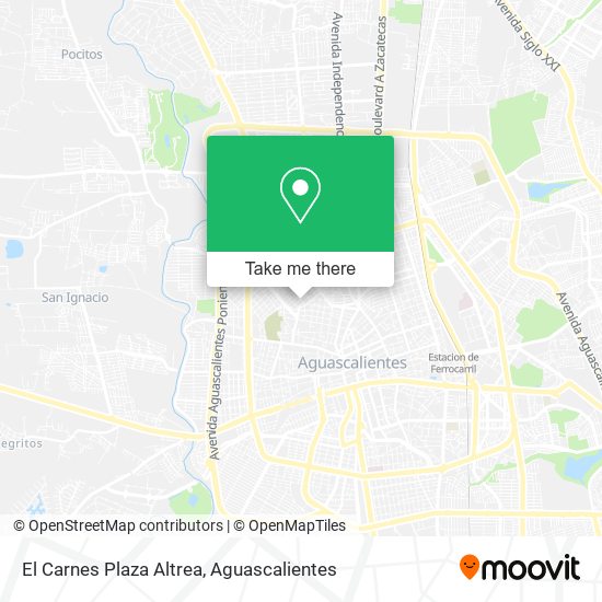 El Carnes Plaza Altrea map