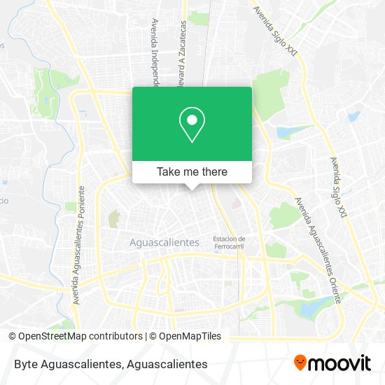 Byte Aguascalientes map