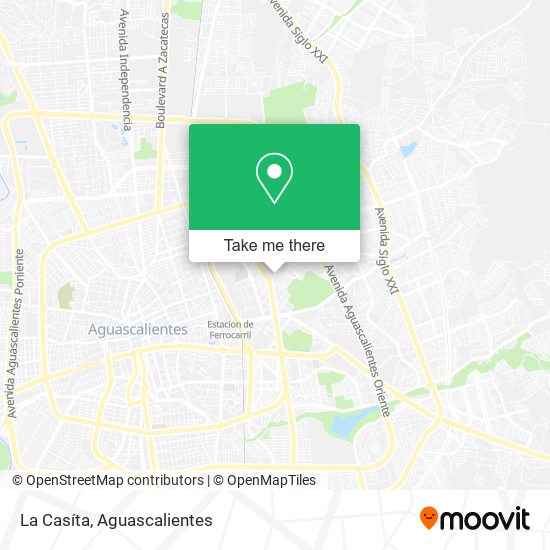 Mapa de La Casíta
